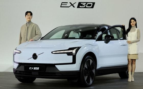 볼보자동차코리아 순수 전기 SUV &#39;EX30&#39;. 2023.11.28/뉴스1 ⓒ News1 장수영 기자