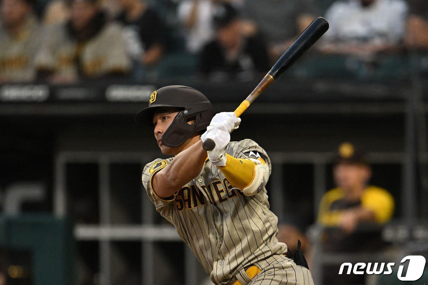 샌딩에이고 김하성이 MLB 실버슬러거 최종 후보에 올랐다. ⓒ AFP=뉴스1