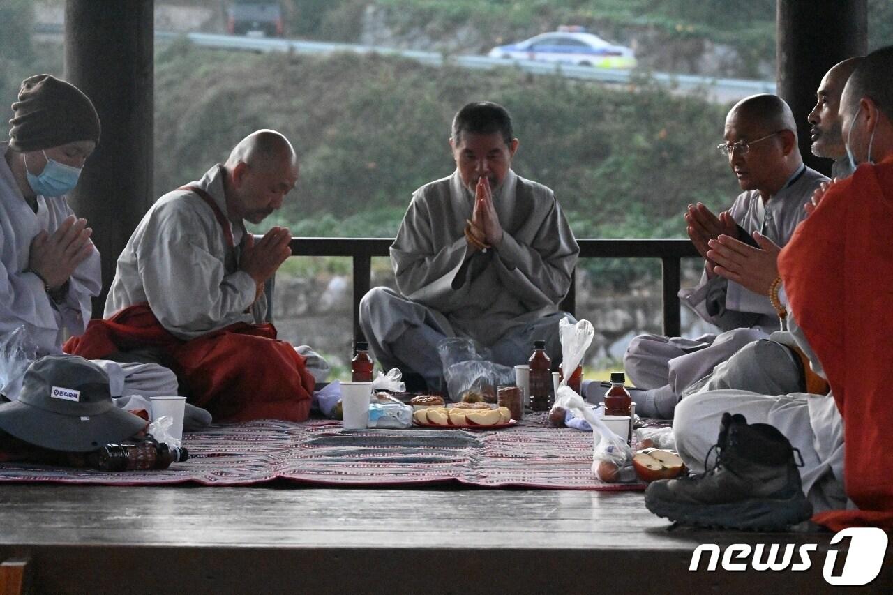 상월결사 회주 故 자승스님