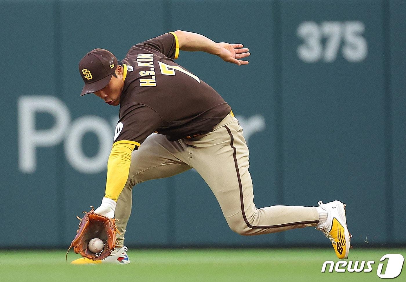 김하성&#40;28·샌디에이고 파드리스&#41;. ⓒ AFP=뉴스1