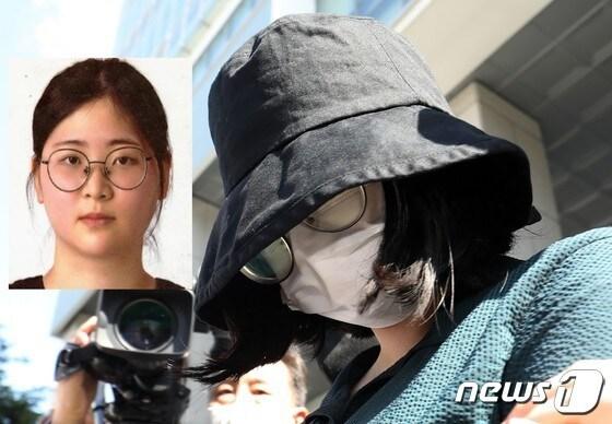 20대 또래 여성을 살해하고 시신을 유기한 혐의를 받는 정유정&#40;23&#41;이 지난 6월 2일 부산 동래경찰서에서 검찰로 송치되고 있다. 2023.6.2 ⓒ News1 노경민 기자 