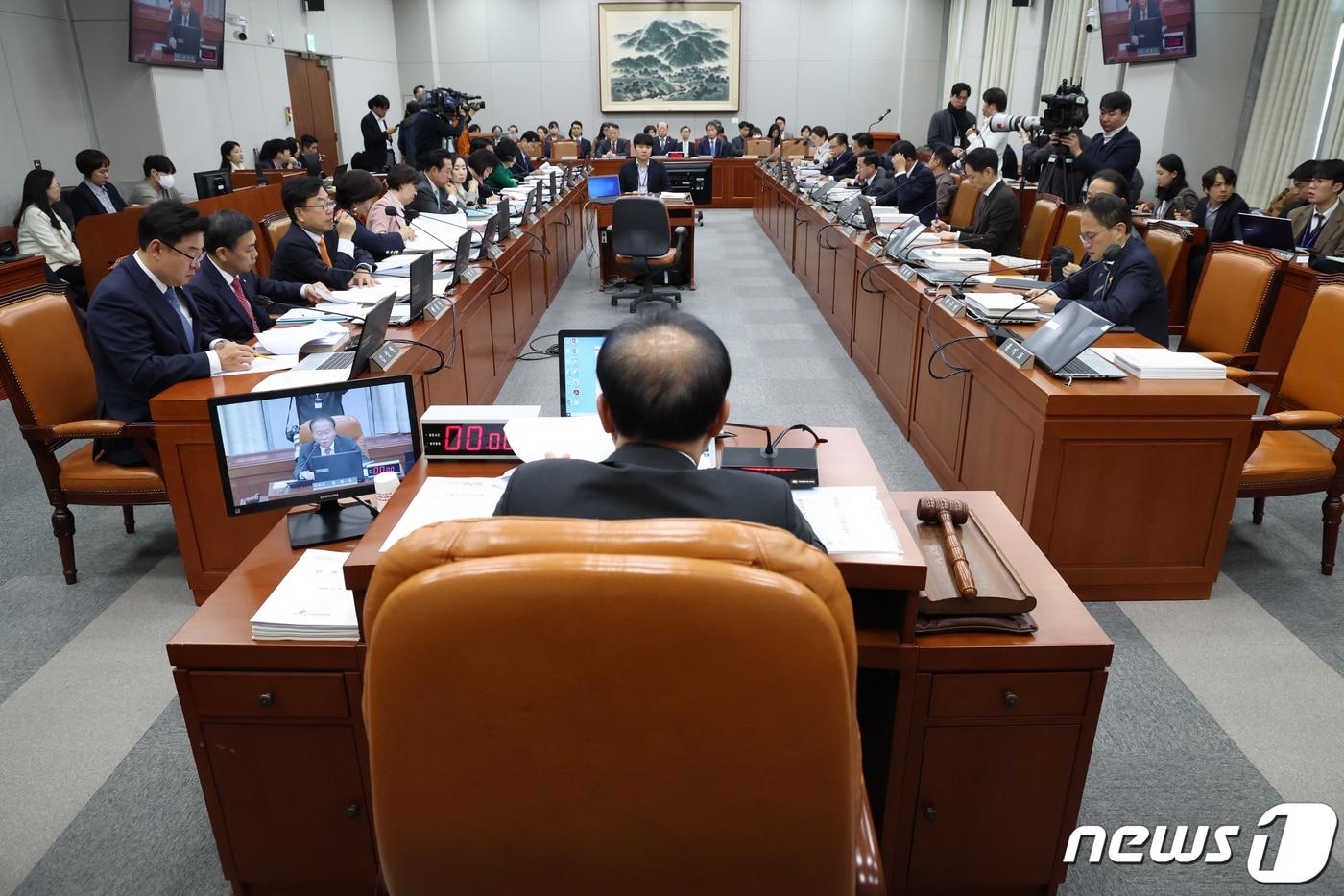 8일 서울 여의도 국회에서 운영위원회의 국가인권위원회에 대한 국정감사가 열리고 있다. 2023.11.8/뉴스1 ⓒ News1 송원영 기자