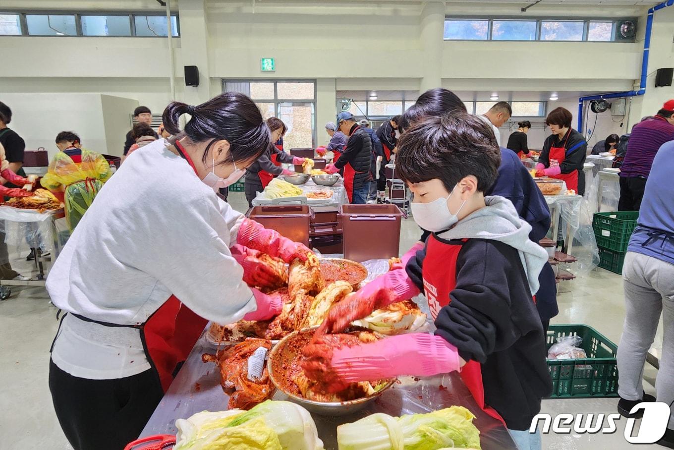 2023년 빛고을 사랑나눔 김장대전 자료사진.&#40;광주시 제공&#41;/뉴스1 