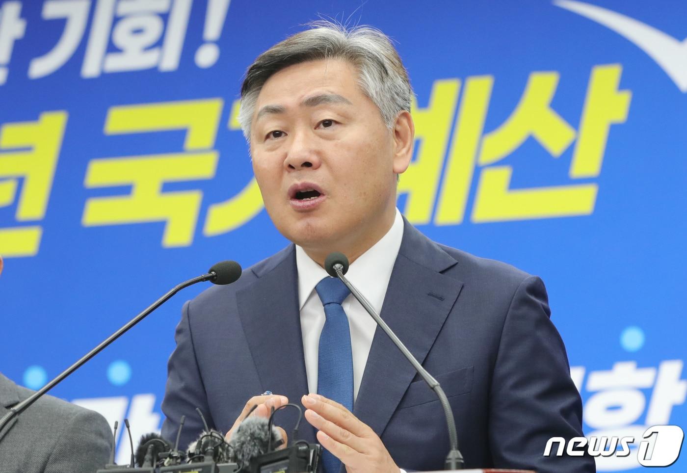 김관영 전북도지사가 26일 전북 전주시 전북도청에서 &#39;2024년 국가예산 확보&#39; 관련 브리핑을 하고 있다. 2023.12.26/뉴스1 ⓒ News1 유경석 기자