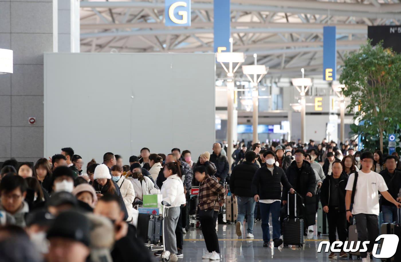 인천국제공항 모습. 2023.12.28/뉴스1 ⓒ News1 권현진 기자