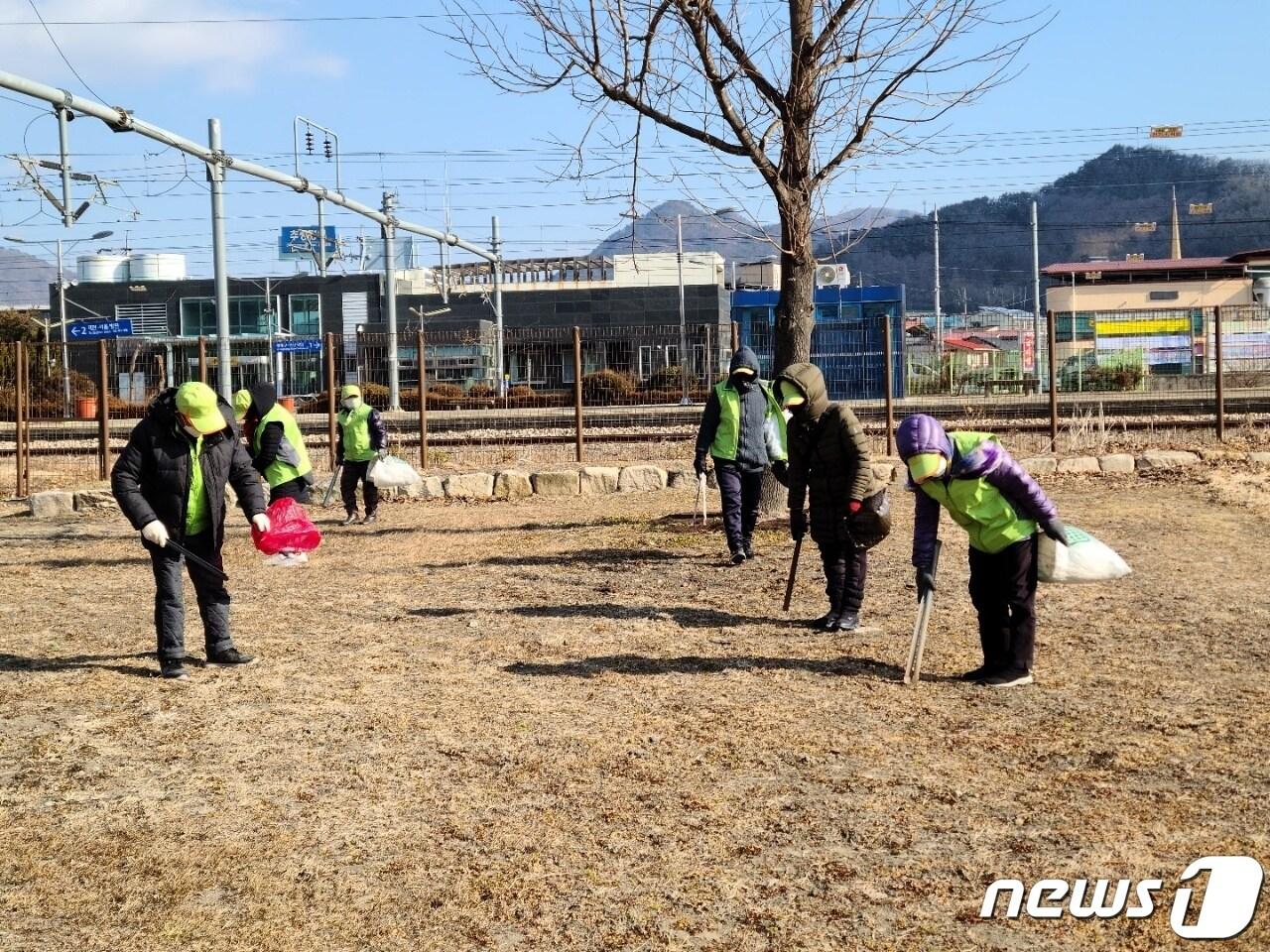 지난해 영동군 노인일자리사업 &#40;영동군 제공&#41; 