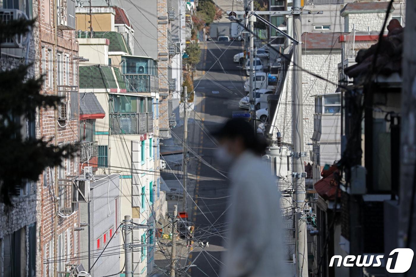 서울 시내 빌라 밀집지역. /뉴스1 ⓒ News1 이승배 기자