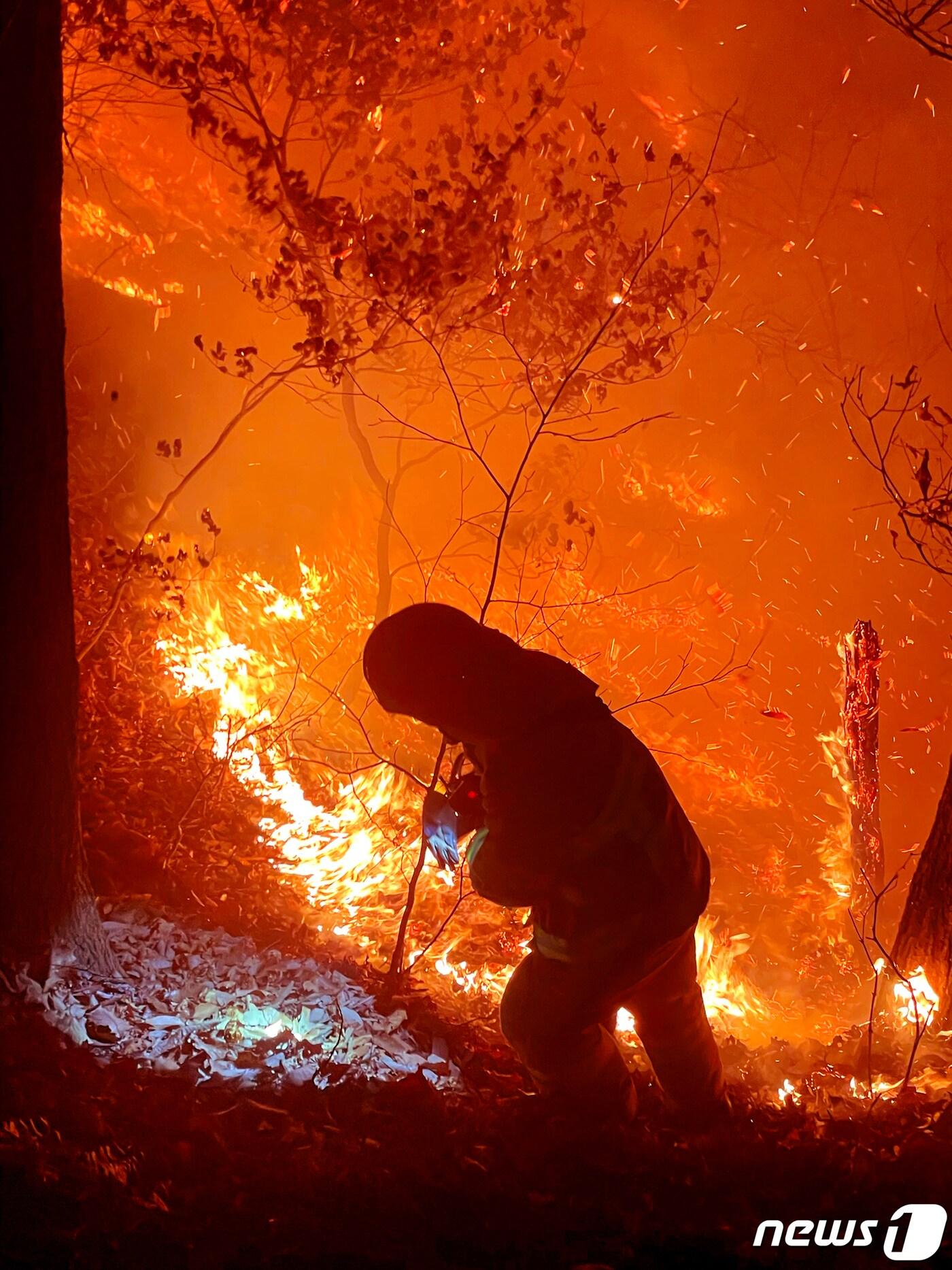 산불 자료사진.&#40;경기도소방재난본부 제공&#41;