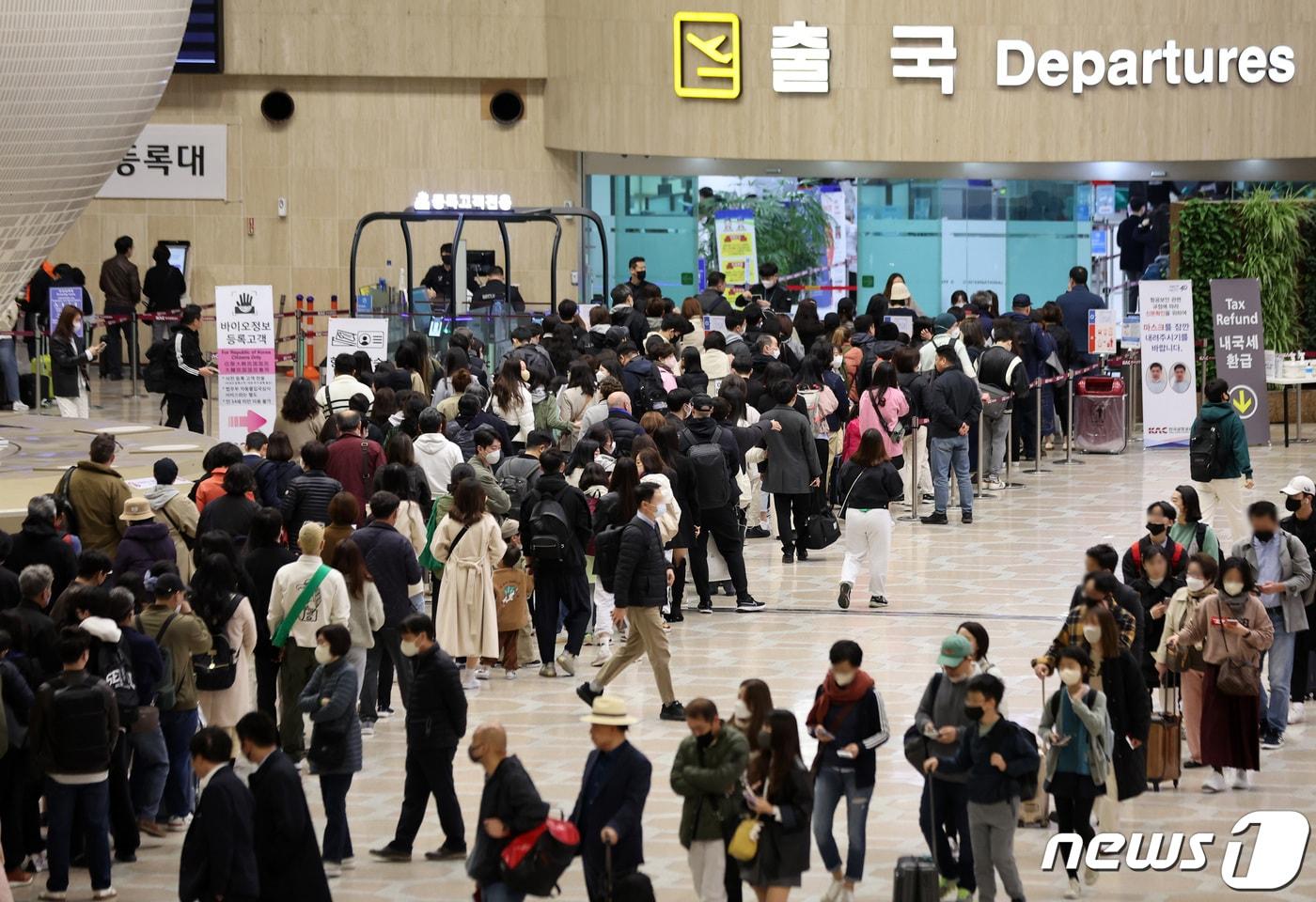 서울 강서구 김포국제공항 출국장&#40;사진은 기사 내용과 무관함&#41; / 뉴스1 ⓒ News1