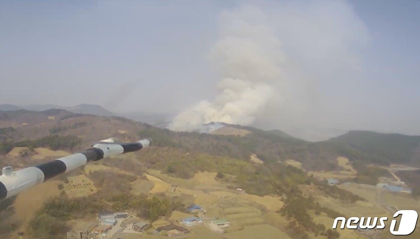 충남 서천 산불 