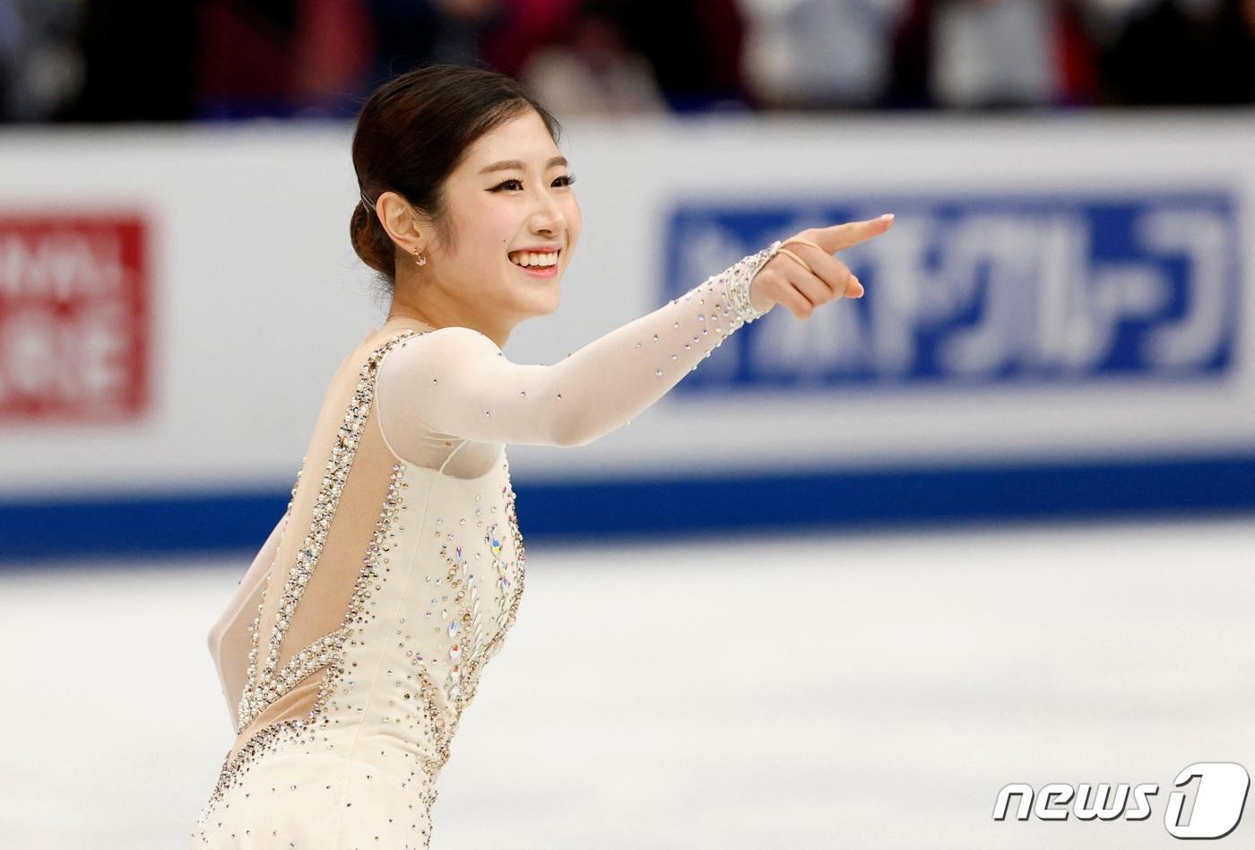 이해인이 김연아 이후 10년 만에 피겨 세계선수권에서 메달을 획득했다. ⓒ 로이터=뉴스1