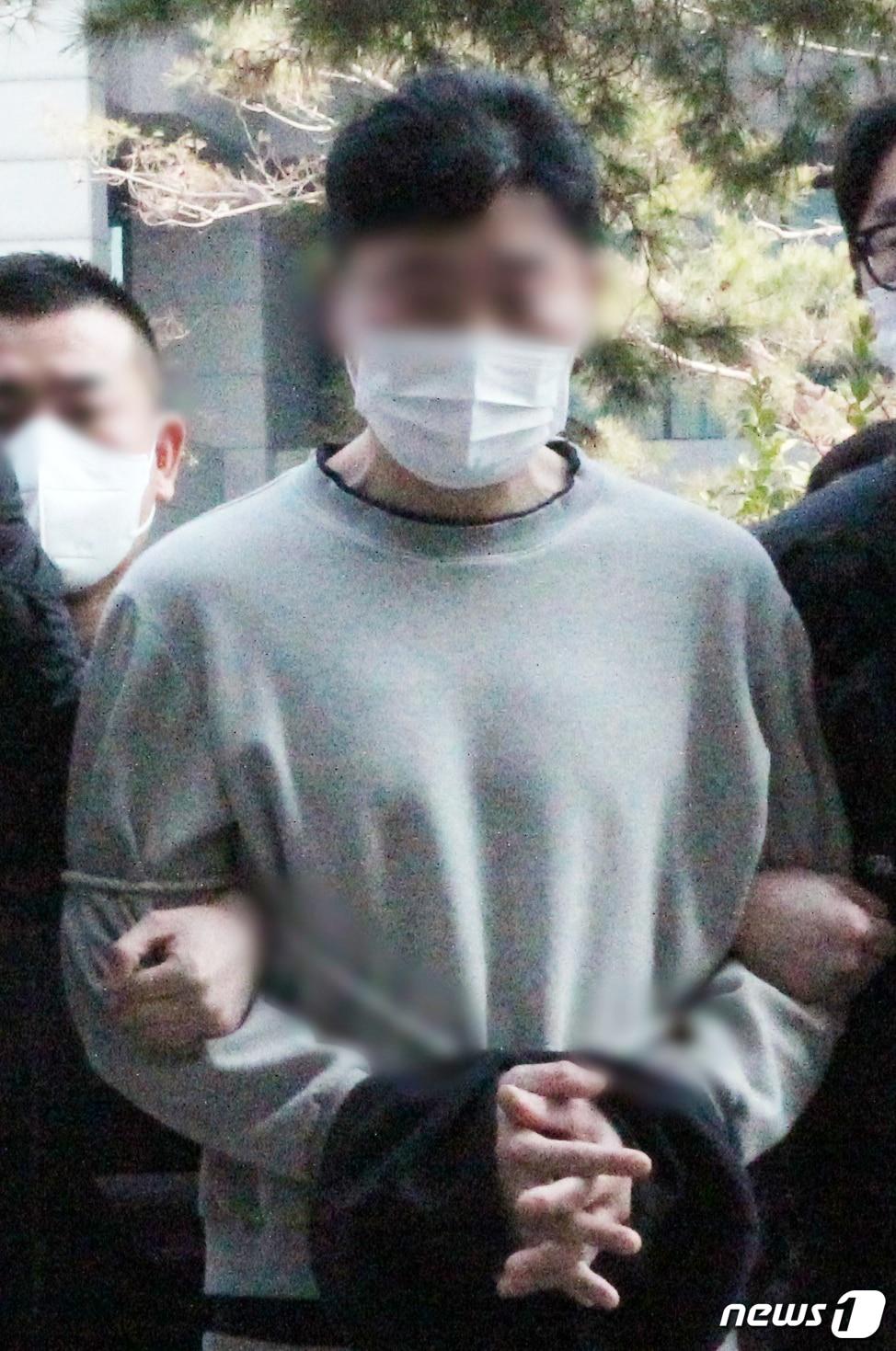 인천 현대시장에 불을 지른 A씨/뉴스1 ⓒ News1 박아론 기자