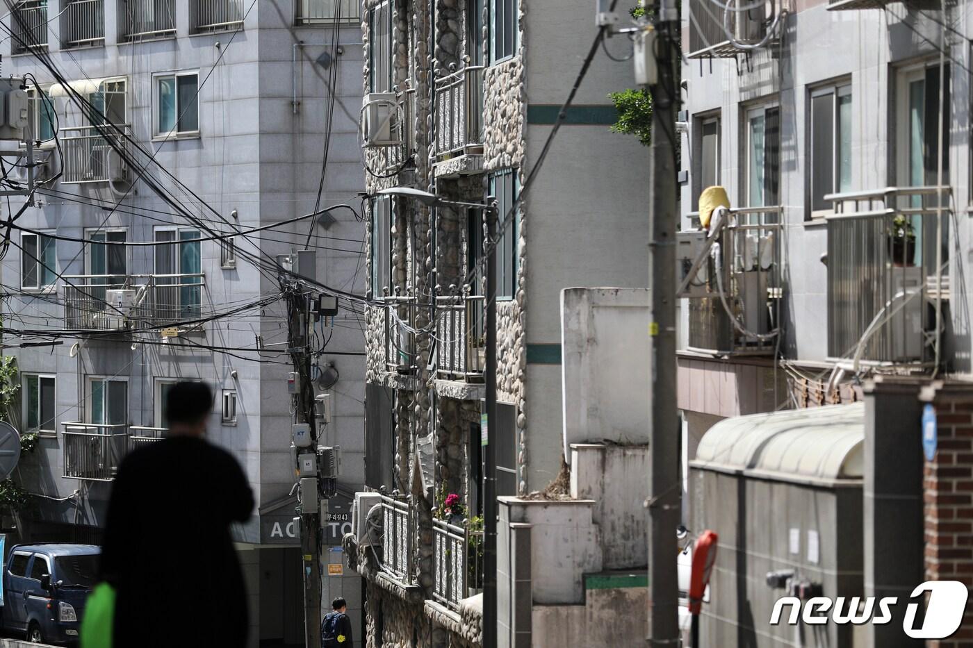  서울 강서구 화곡동의 빌라 밀집지역. 2023.4.21/뉴스1 ⓒ News1 이승배 기자