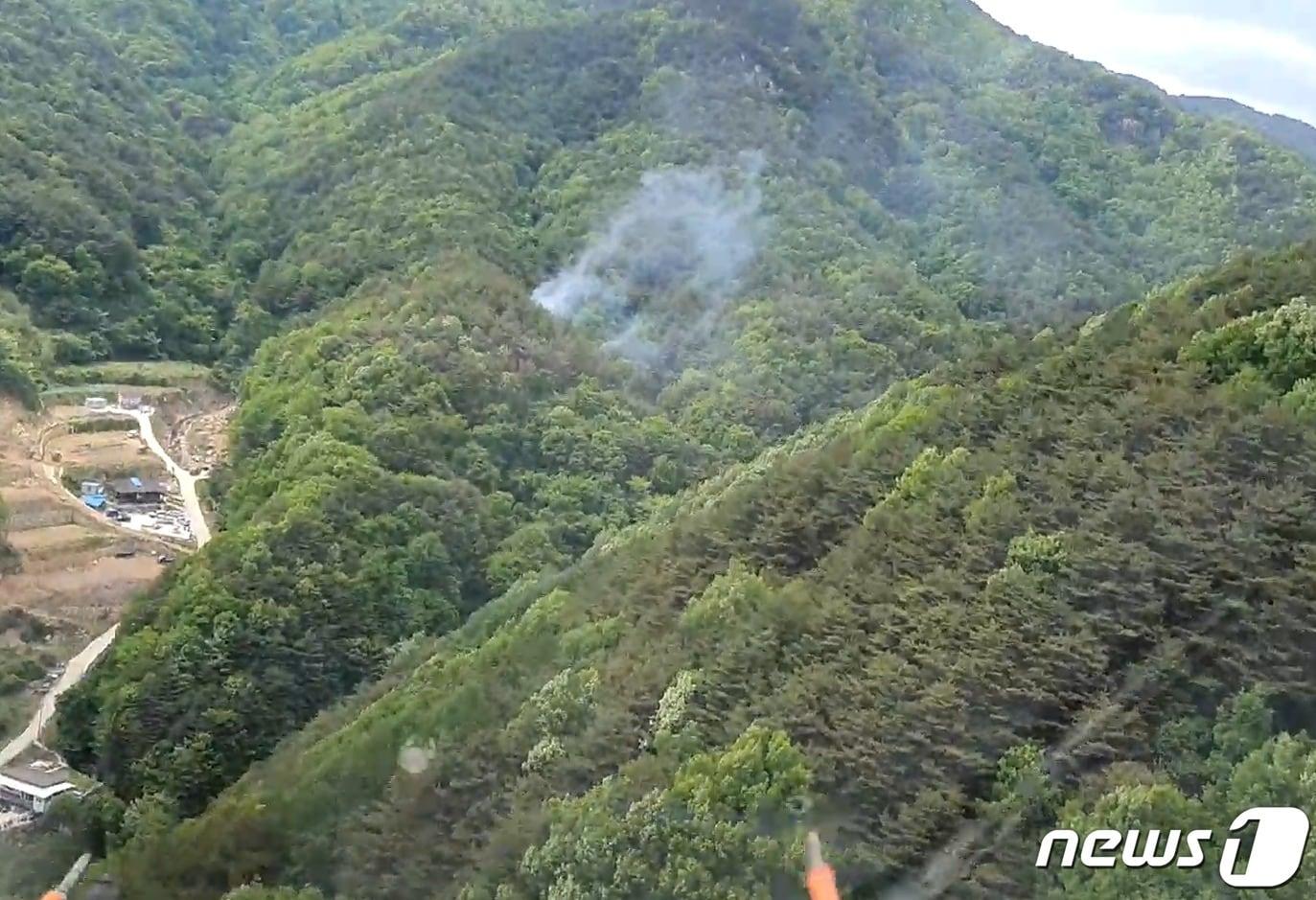 합천 산불&#40;산림청 제공&#41;. 2023.5.12 뉴스1