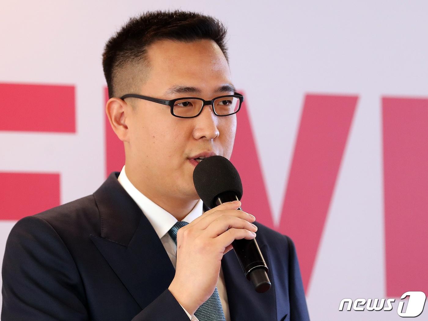 김동선 한화갤러리아 미래비전총괄&#40;부사장&#41;, 2023.6.22/뉴스1 ⓒ News1 김진환 기자