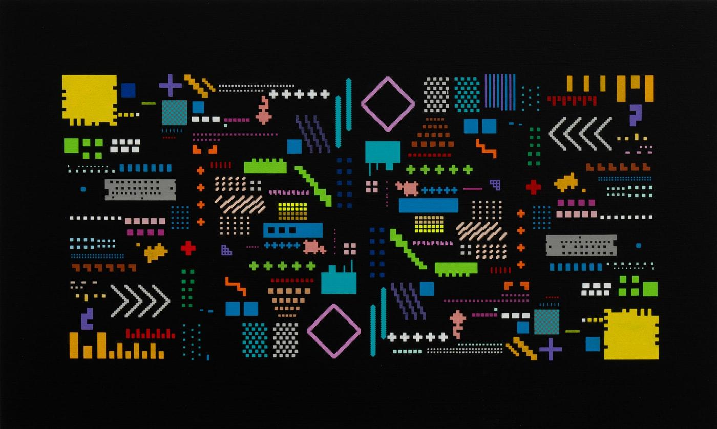 빛, 2023, 31.2x52 cm, 종이배접 패널에 아크릴 &#40;백아트갤러리 제공&#41; 