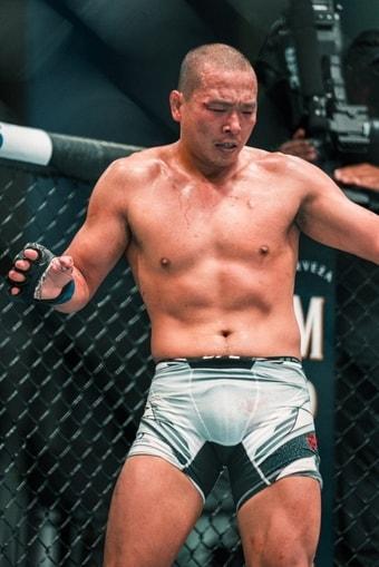 UFC 4연승을 기록한 박준용 &#40;UFC 제공&#41;