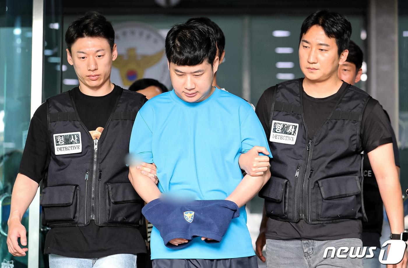 신림동 흉기난동 피고인 조선. &#40;공동취재&#41; 2023.7.28/뉴스1 ⓒ News1 유승관 기자