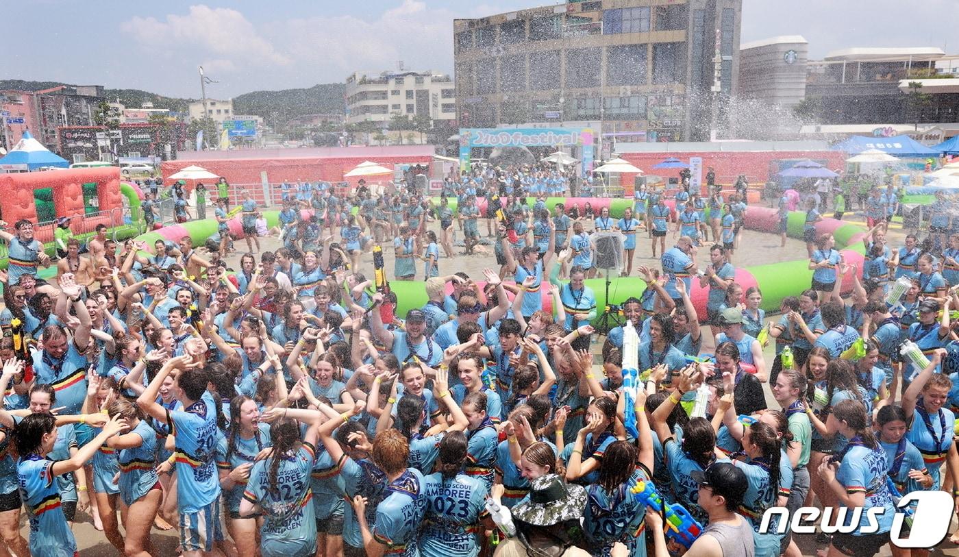 보령머드축제 모습 &#40;보령시 제공&#41;