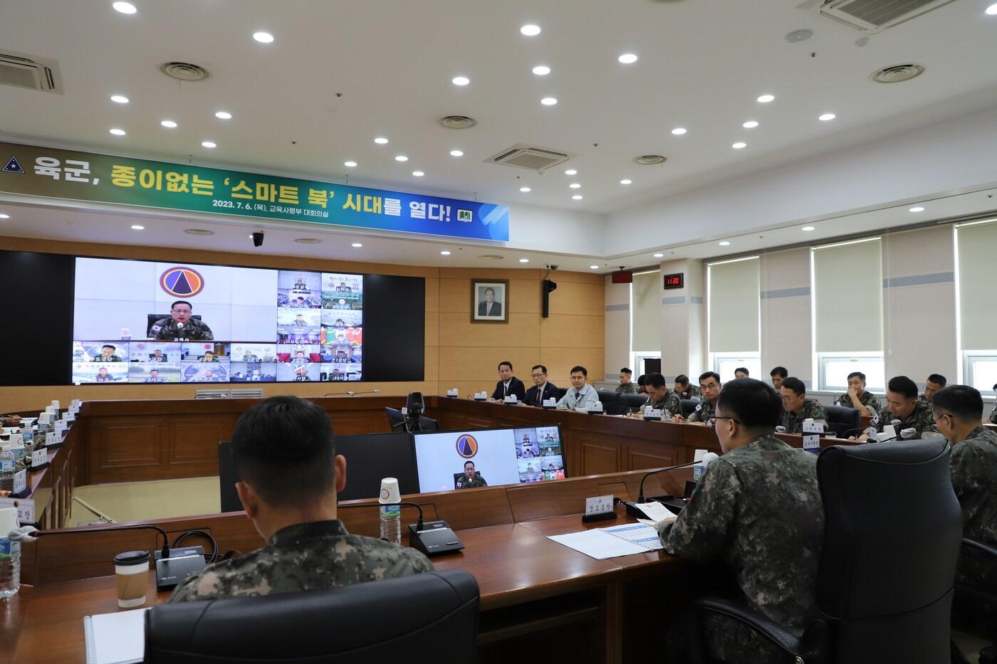 전반기 육군 주요지휘관회의. &#40;육군 제공&#41;