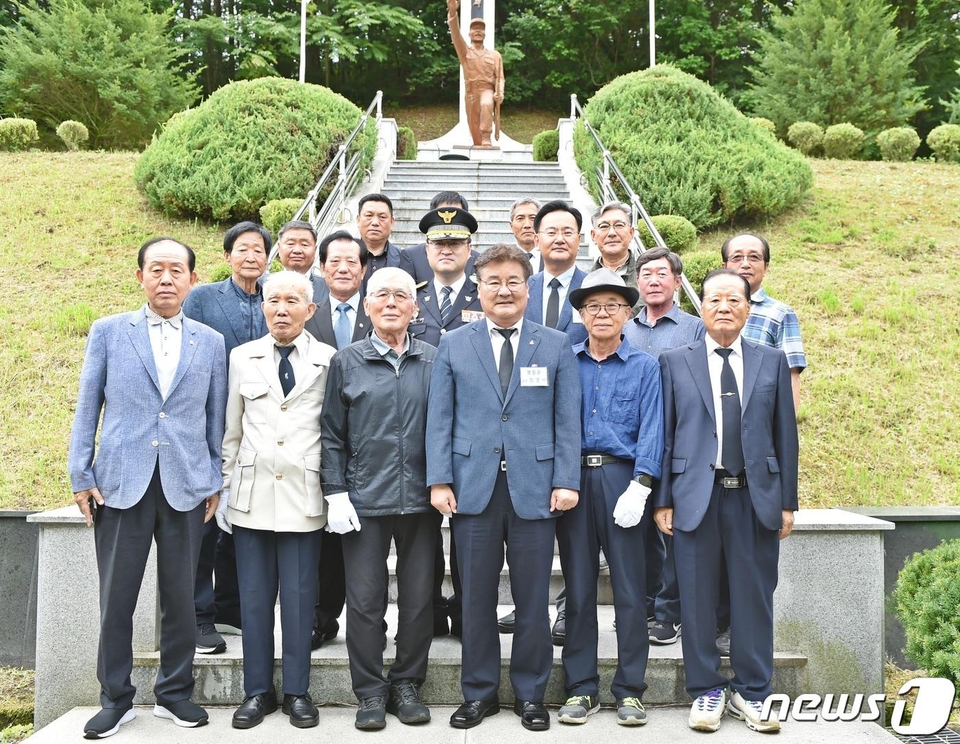 제73주년 영월 녹전전투 순국경찰관 추념제전.&#40;영월경찰서 제공&#41; 2023.7.8/뉴스1