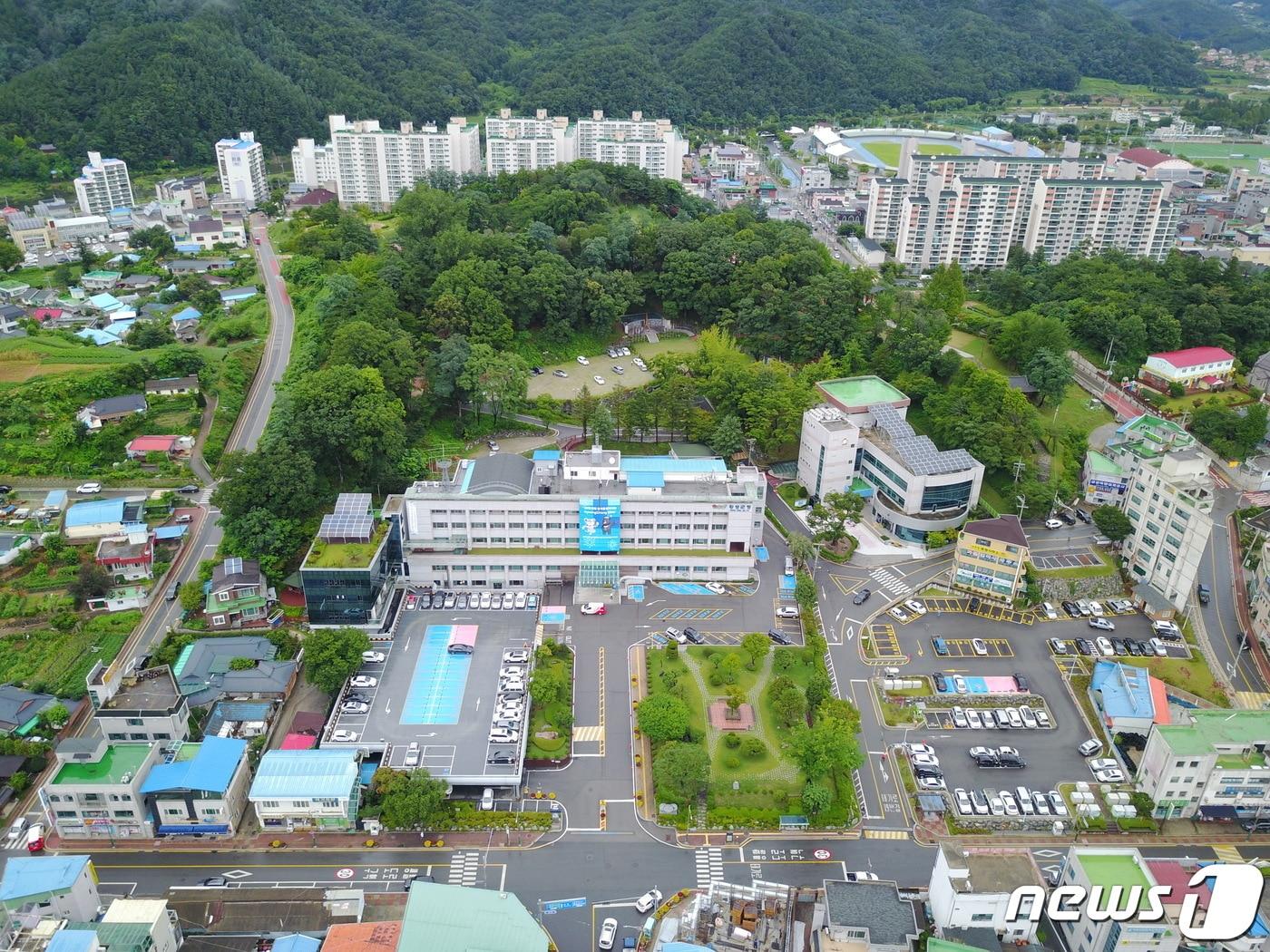 횡성군청 전경./뉴스1