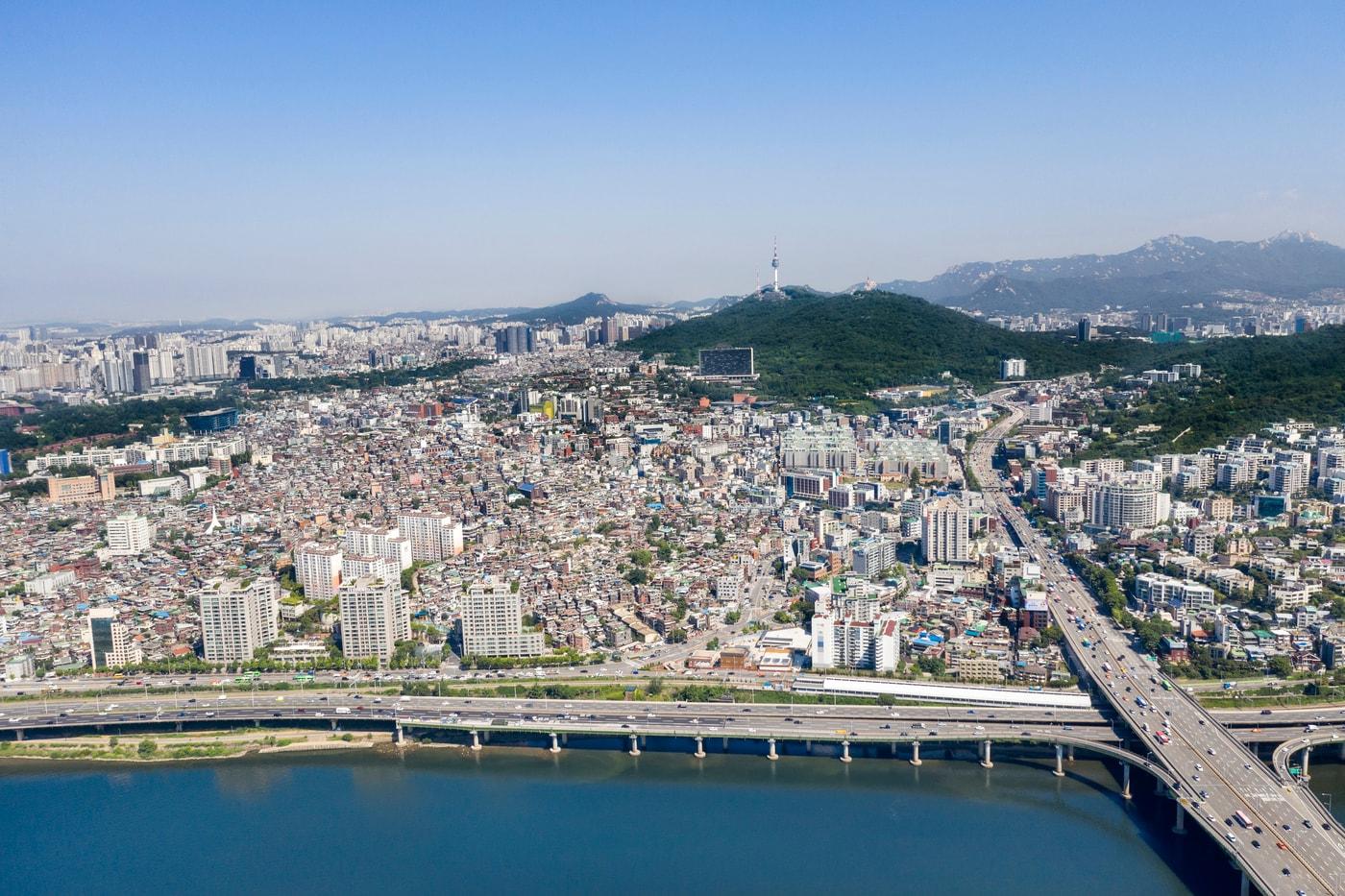 한남3구역 일대 전경&#40;용산구 제공&#41;.