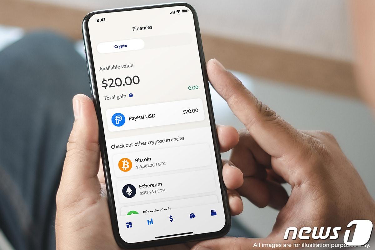 페이팔이 7일&#40;현지시간&#41; 스테이블코인을 출시했다. 페이팔 제공