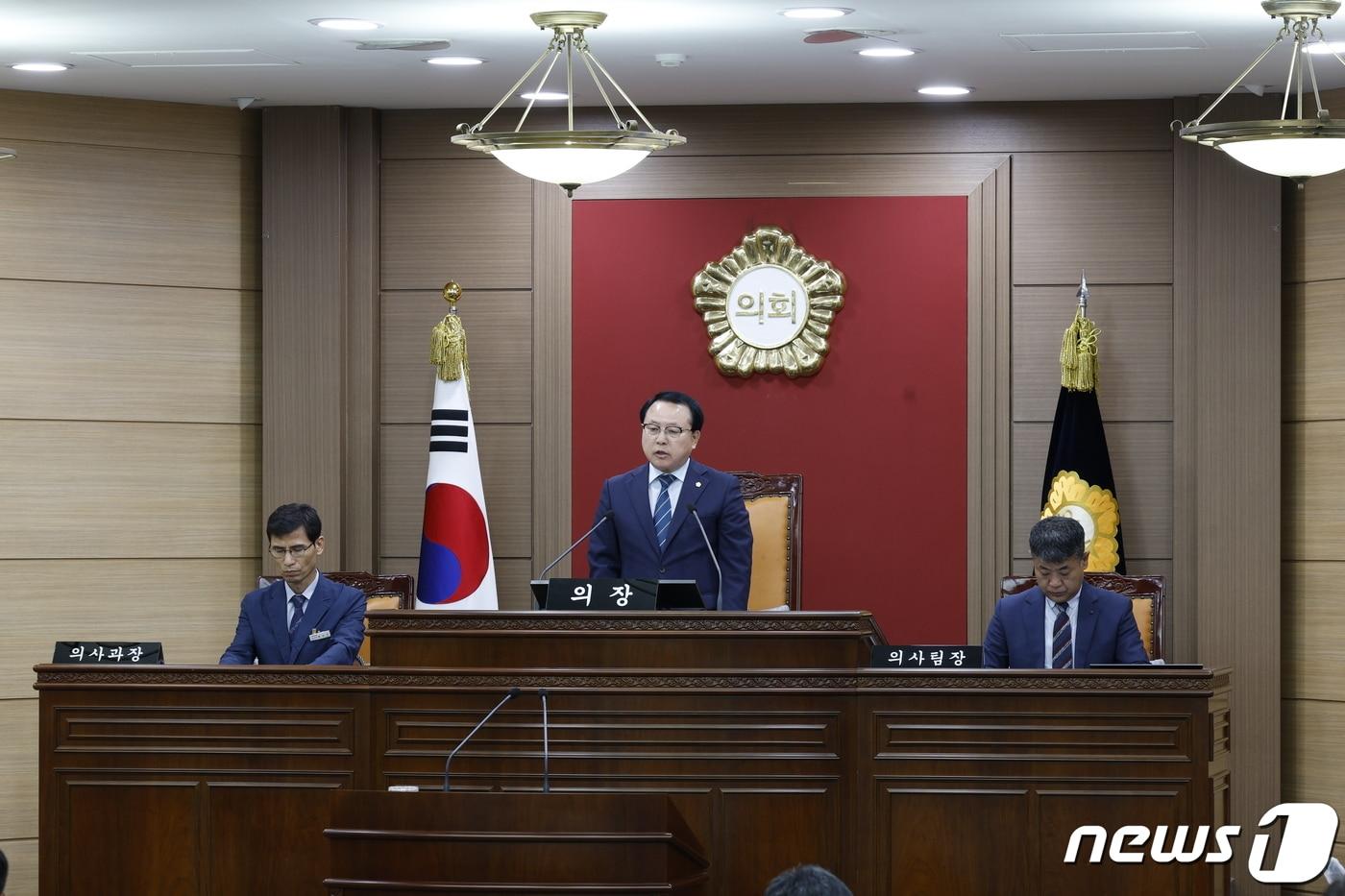 11일 전북 임실군의회가 제331회 임시회를 개회하고 19일까지 일정에 돌입했다.&#40;임실군의회제공&#41;2023.9.11/뉴스1