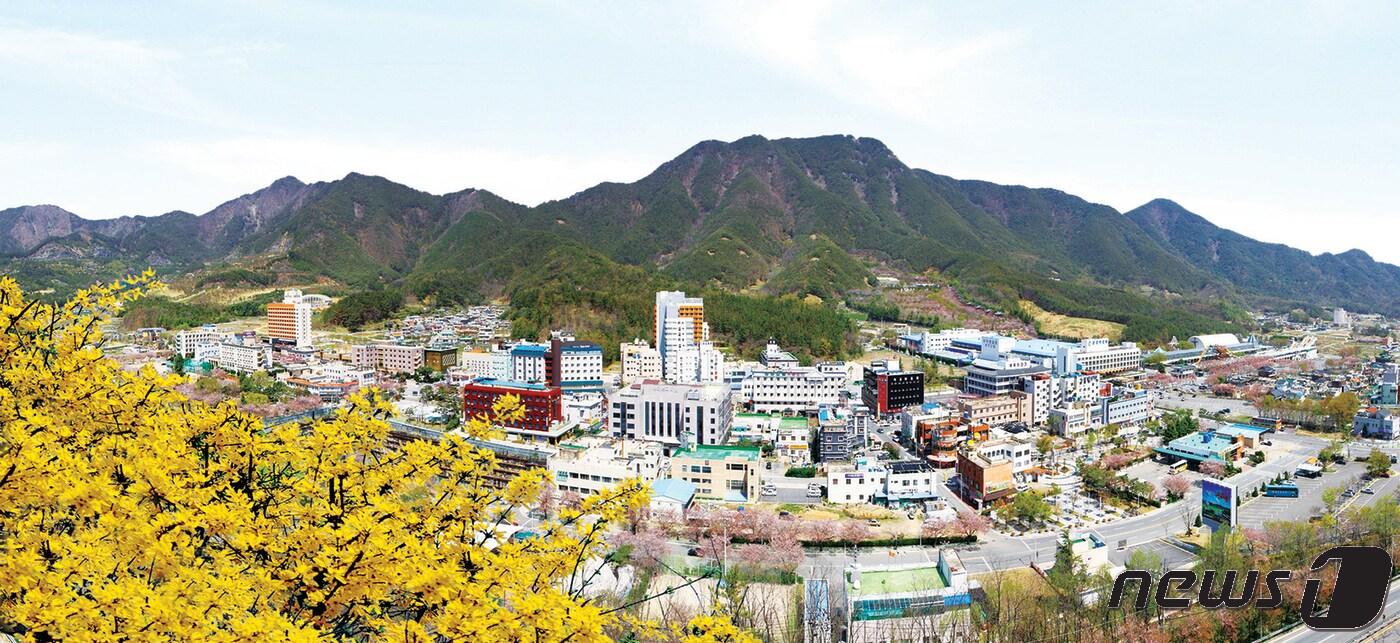 경남 창녕군 부곡온천 전경.&#40;창녕군 제공&#41;