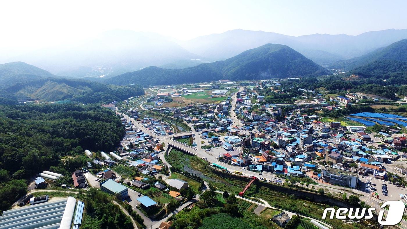 강원 화천군 사내면 사창리 전경.&#40;화천군 제공&#41;