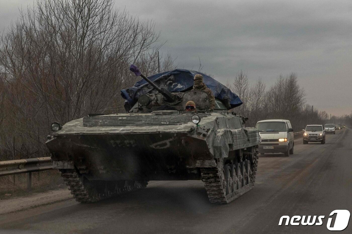 러시아와 전쟁 중인 우크라이나 군. ⓒ AFP=뉴스1 ⓒ News1 우동명 기자