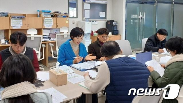 채정희 전북특별자치도교육청 특수교육 장학관이 24일 브리핑을 갖고 올해 특수교육 방향과 주요 사업에 대해 설명하고 있다./뉴스1