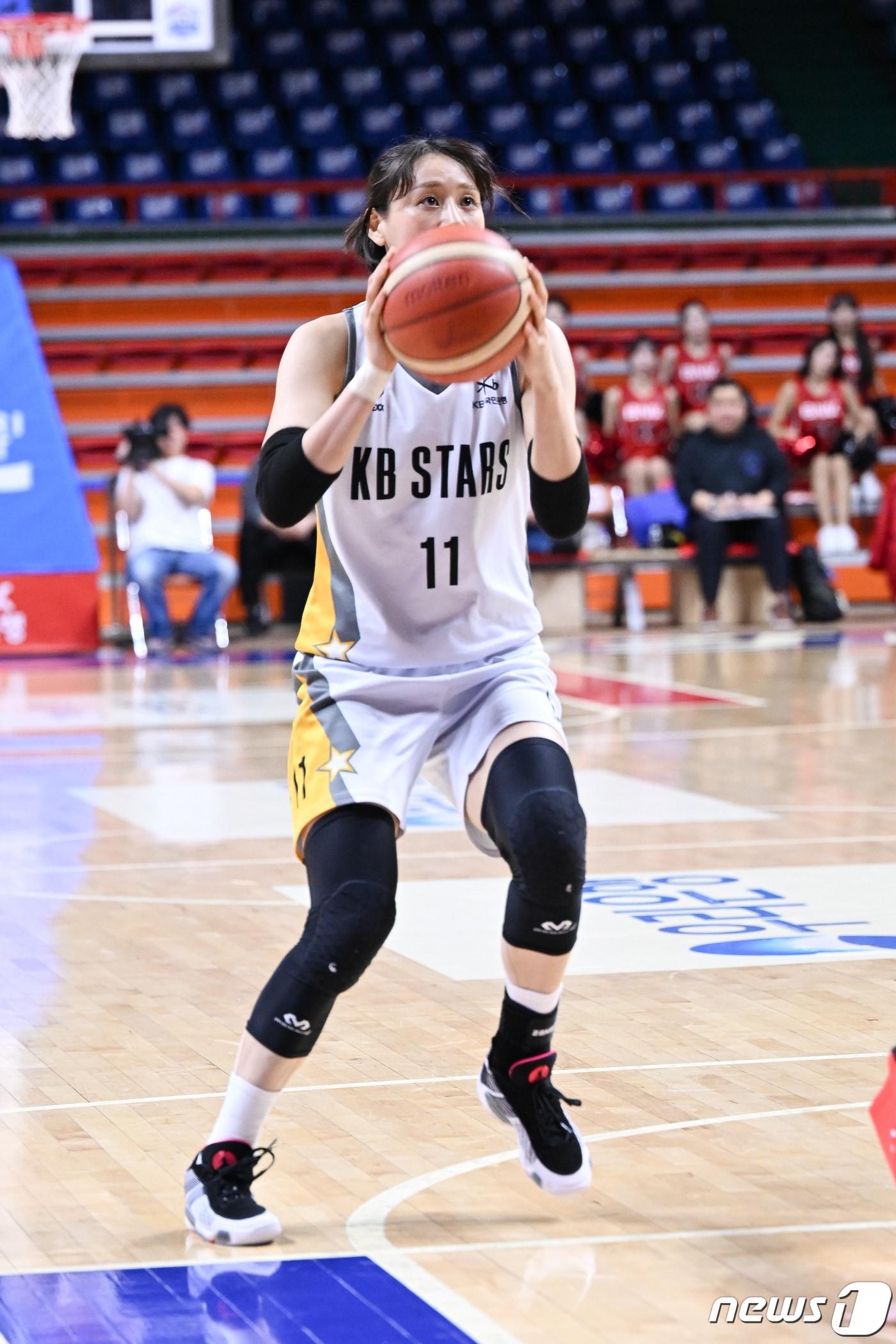 청주 KB 강이슬. &#40;WKBL 제공&#41;