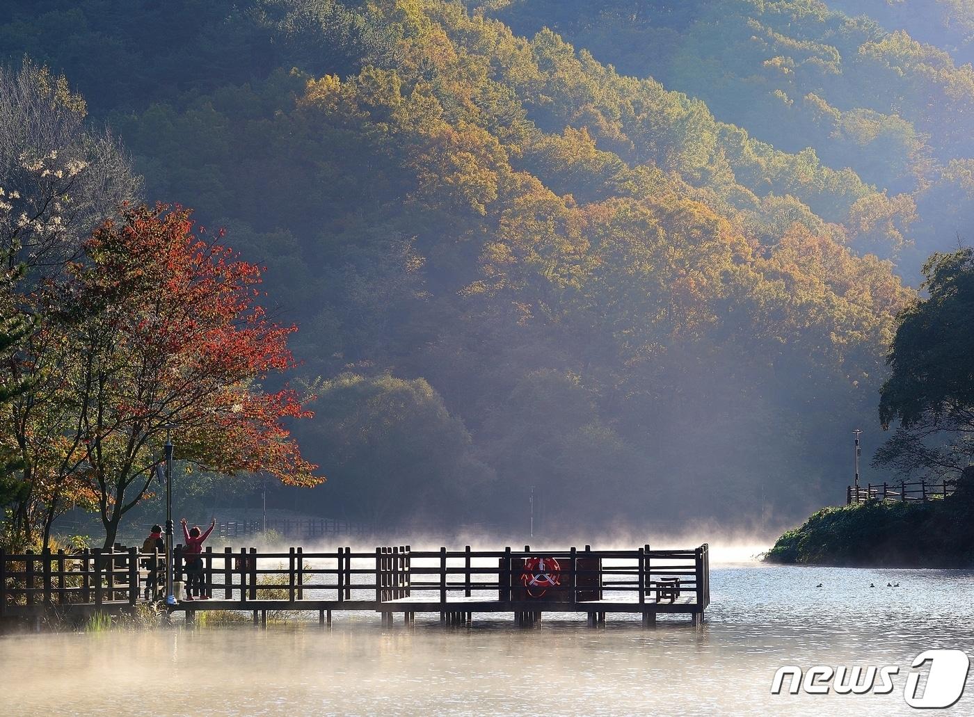 울산 송정 박상진 호수공원.&#40;울산북구청제공&#41;