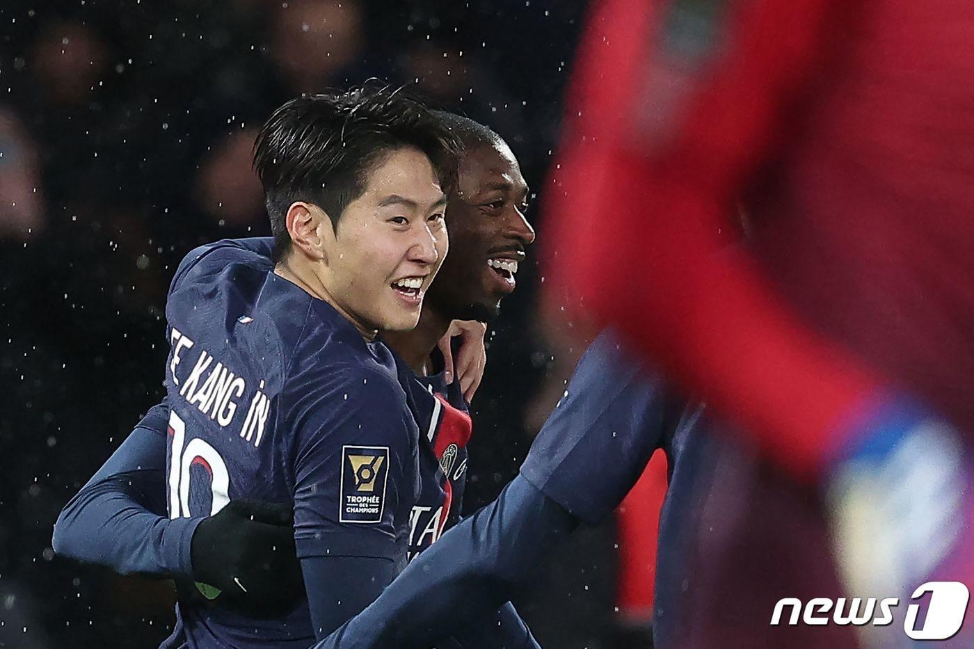 프랑스 파리 생제르맹&#40;PSG&#41; 이강인. ⓒ AFP=뉴스1