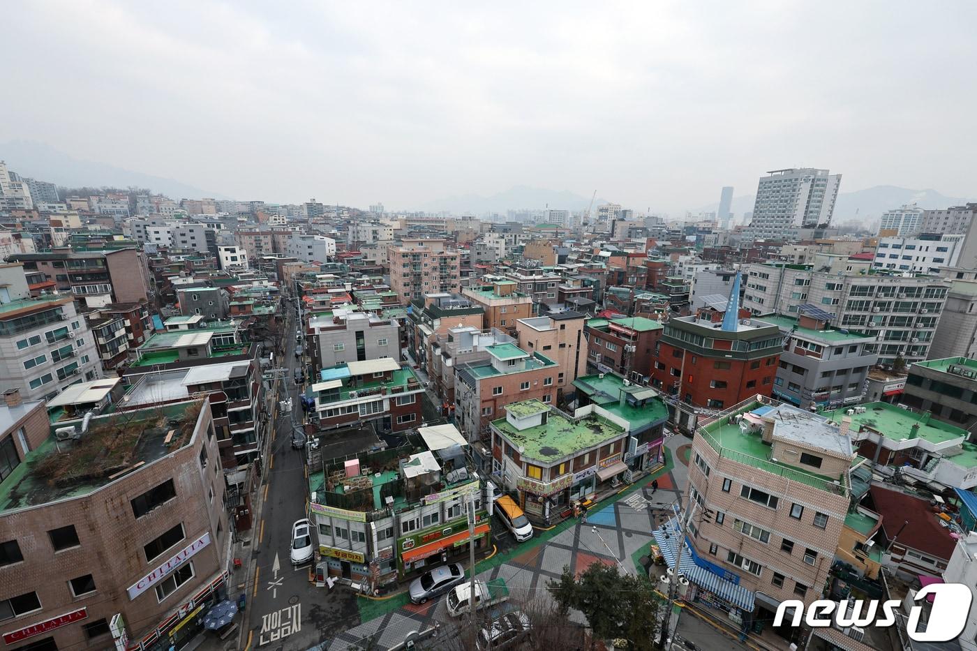 서울 도봉구 일대 모습. 2024.1.4/뉴스1 ⓒ News1 박정호 기자