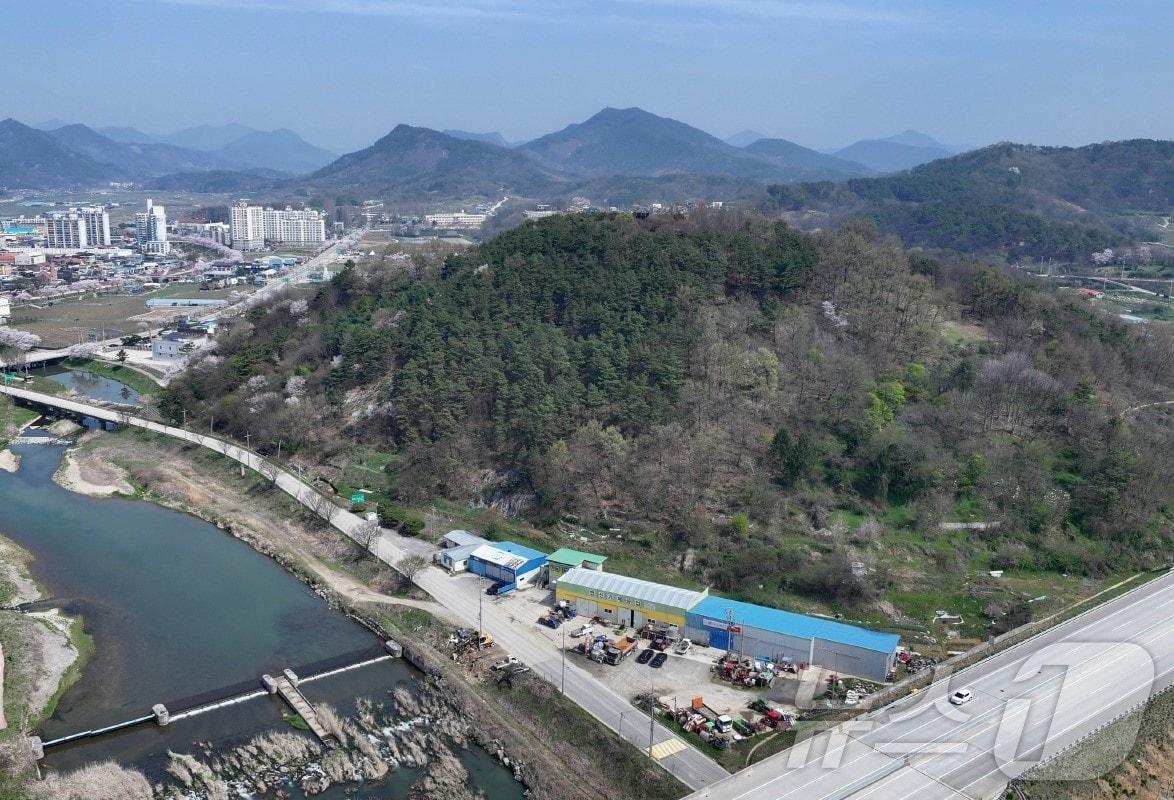 전북자치도 순창군 유등면 소재 대동산이 &#39;사계절 힐링 숲&#39;으로 조성된다.&#40;순창군 제공&#41;/뉴스1 