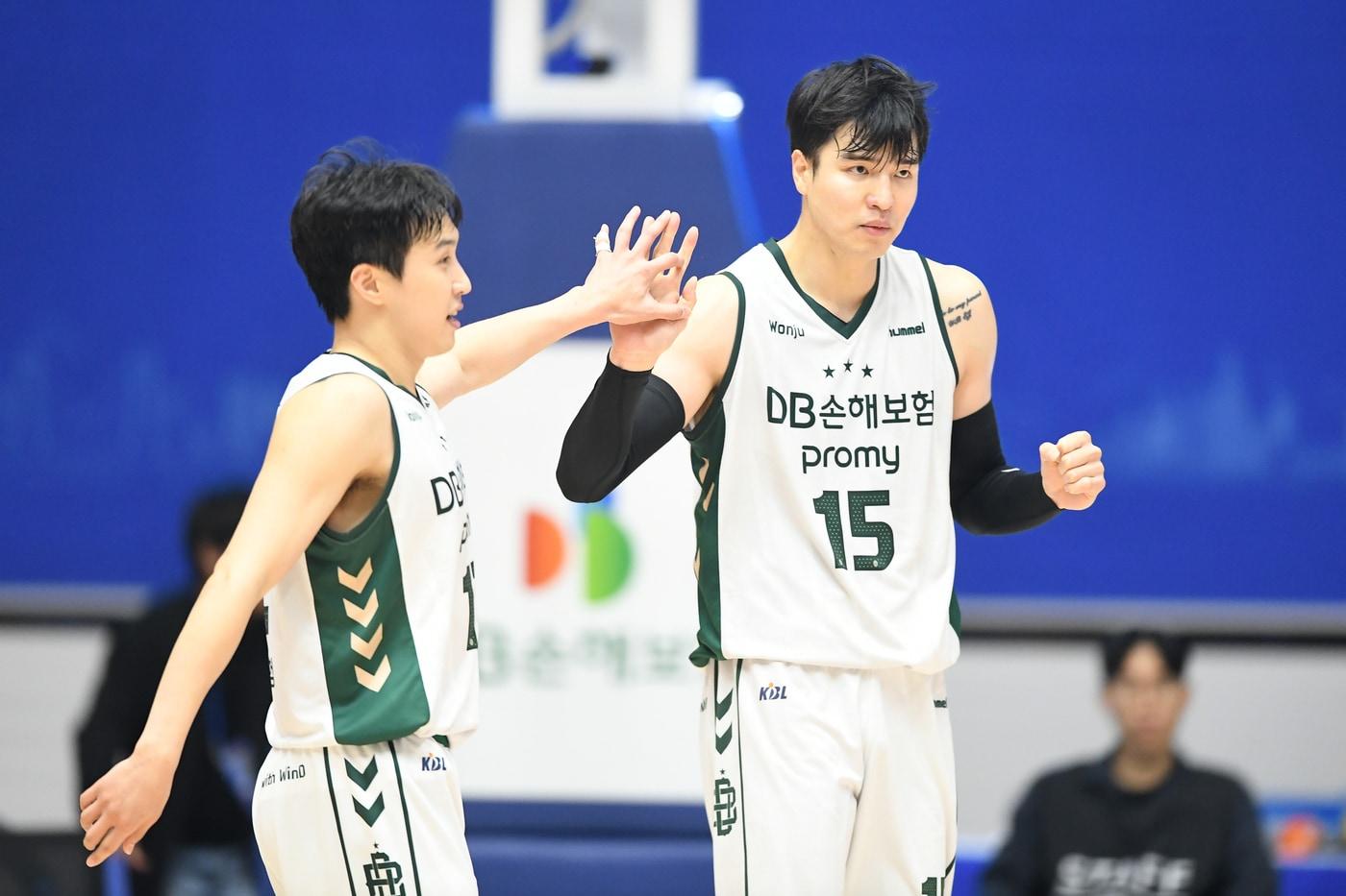 2024 DB손해보험 KBL 컵대회 결승에 오른 원주 DB. &#40;KBL 제공&#41;