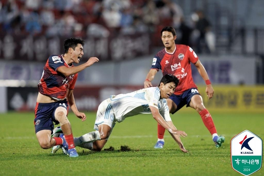 울산과김천이 0-0 무승부를 기록했다.&#40;한국프로축구연맹 제공&#41;