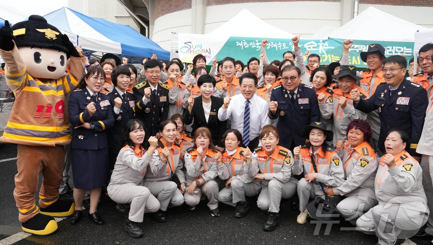 전남의용소방대 기술경연대회.&#40;전남도 제공&#41; 2024.10.22/뉴스1