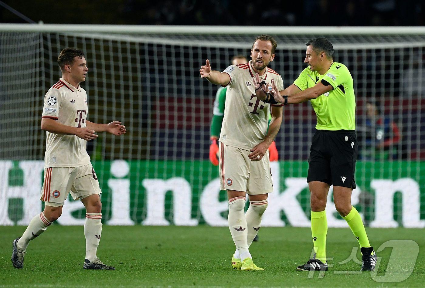 바이에른 뮌헨은 2024-25 UEFA 챔피언스리그&#40;UCL&#41; 리그 페이즈 3차전까지 1승2패로 부진했다. ⓒ AFP=뉴스1