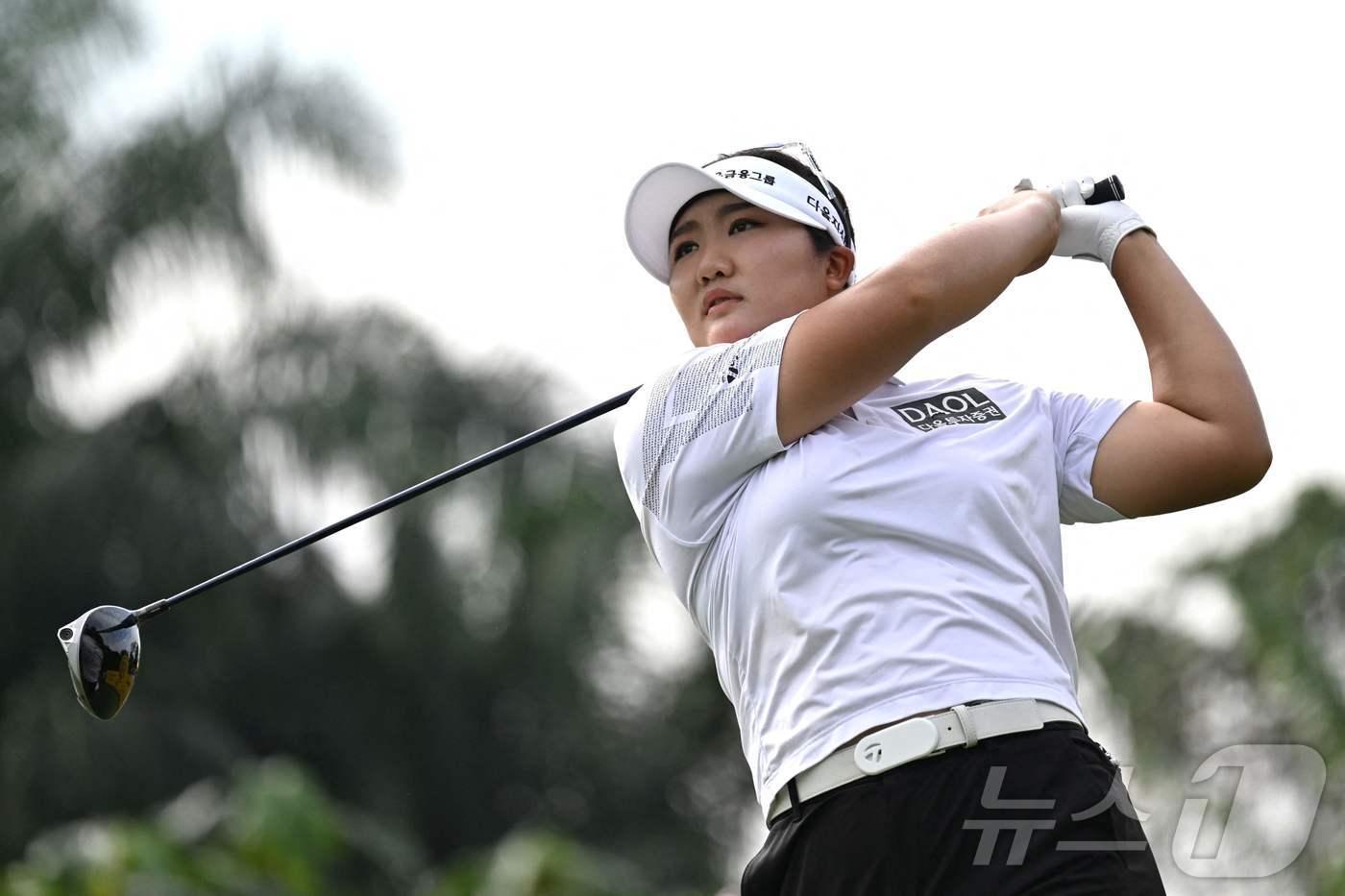 유해란&#40;23&#41;이 LPGA투어 메이뱅크 챔피언십에서 시즌 2승에 도전한다. ⓒ AFP=뉴스1