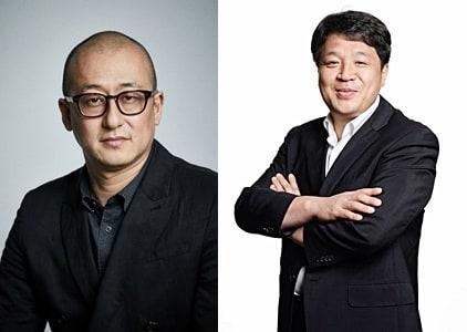 윌리엄김 신세계인터내셔날 패션 부문 대표&#40;왼쪽&#41;, 김홍극 신세계인터내셔날 뷰티&라이프 부문 대표.&#40;신세계그룹제공&#41;