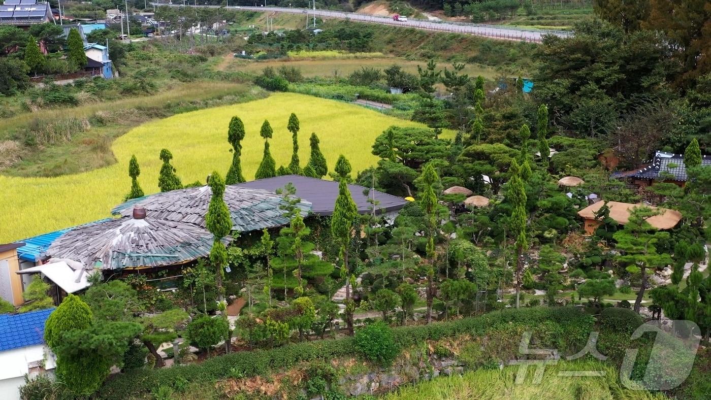  산림청 대한민국 아름다운 민간정원 30선에 선정된 정읍시 ‘들꽃마당’&#40;정읍시 제공&#41;2024.10.31/뉴스1