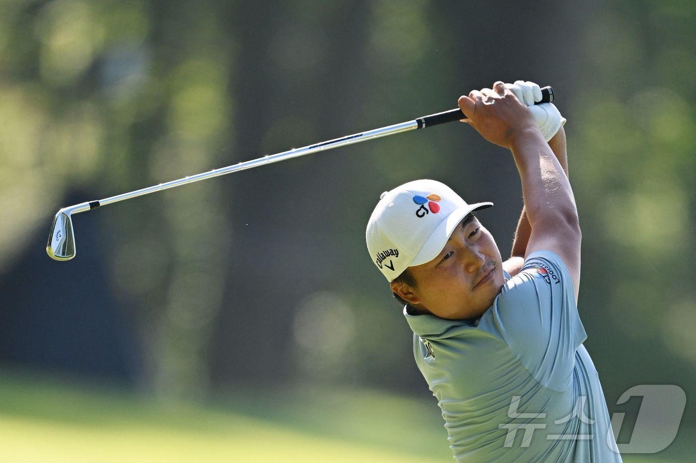 미국프로골프&#40;PGA&#41; 투어의 이경훈. ⓒ AFP=뉴스1