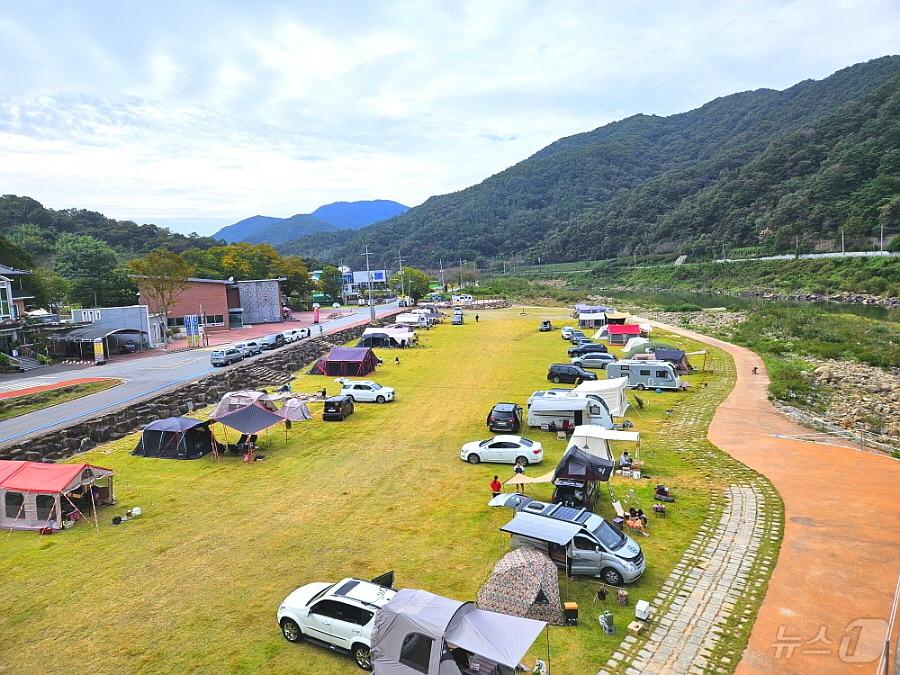 곡성청소년야영장 전경 