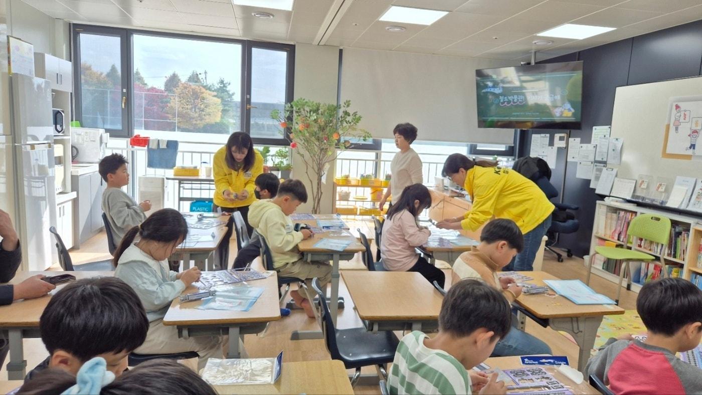 코레일 늘봄학교 현장 모습.&#40;한국철도공사 제공&#41;