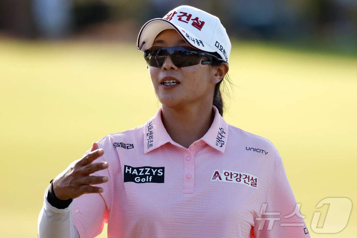 미국여자프로골프&#40;LPGA&#41; 투어의 임진희. ⓒ AFP=뉴스1