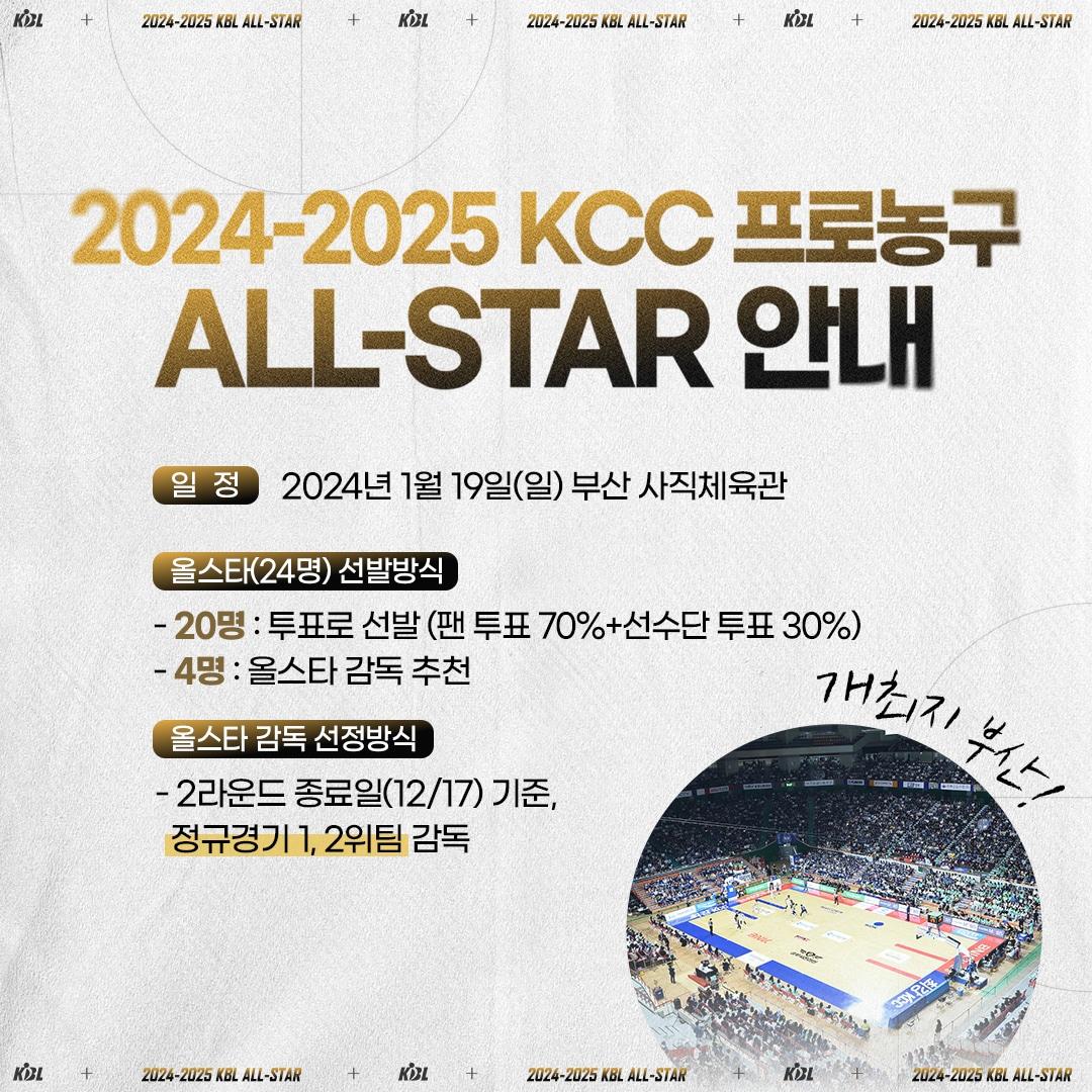  2024-25 KCC프로농구 올스타전. &#40;KBL 제공&#41;